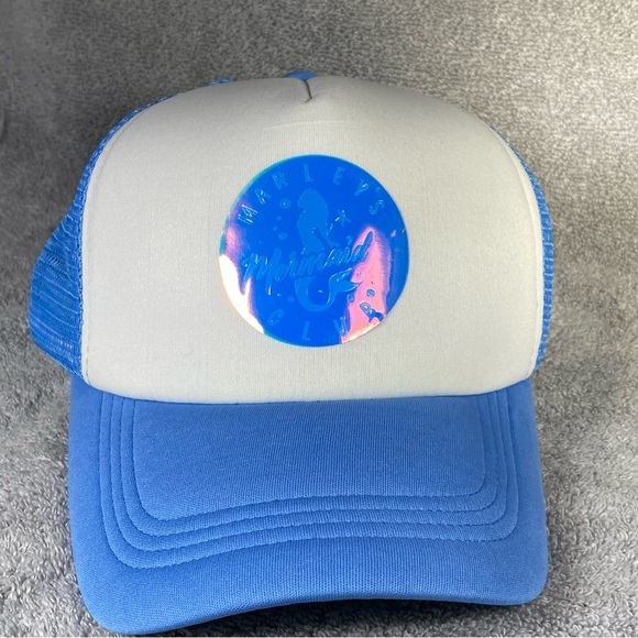 Mermaid Hat Blue Snap Back